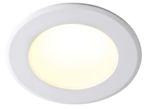 Billigvvs Nordlux birla indbygningsspot led 6w/830, hvid tilbud
