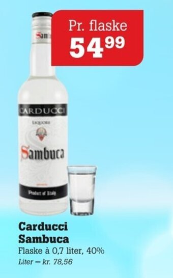 Poetzsch Padborg Carducci Sambuca tilbud