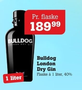 Poetzsch Padborg Bulldog London Dry Gin tilbud