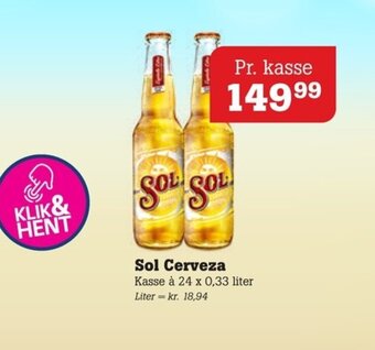 Poetzsch Padborg Sol Cerveza tilbud