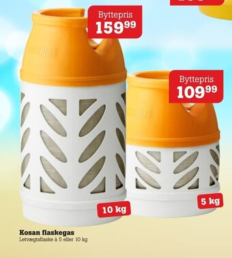 Poetzsch Padborg Kosan flaskegas tilbud