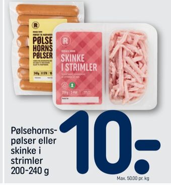 REMA 1000 Rema 1000 skinkestrimler tilbud
