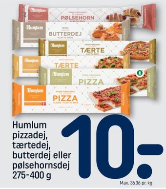 REMA 1000 Humlum pizzadej tilbud