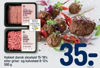 REMA 1000 Rema 1000 hakket oksekød tilbud