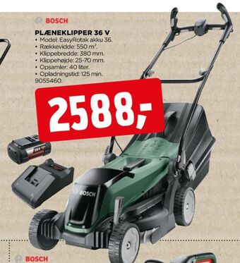 jem & fix Bosch plæneklipper tilbud