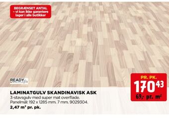 jem & fix Readyfix laminatgulv tilbud