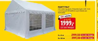 jem & fix Ukendt partytelt tilbud