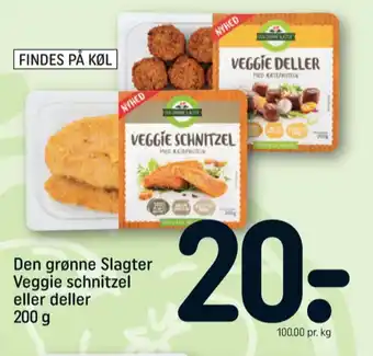 REMA 1000 Den grønne slagter veggie deller tilbud