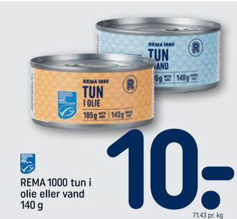 REMA 1000 Rema 1000 tun tilbud