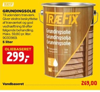 jem & fix Træfix træolie tilbud