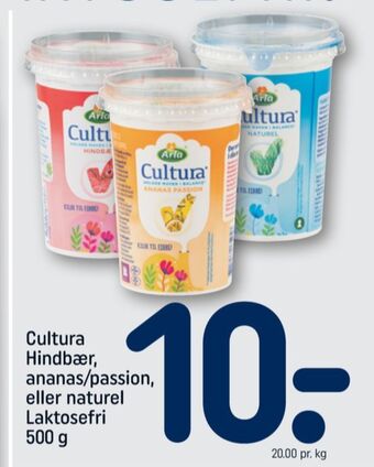 REMA 1000 Cultura yoghurt ananas & passion tilbud