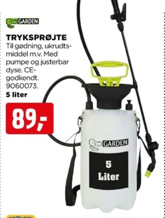 Garden tryksprøjte