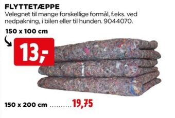 jem & fix Ukendt flyttetæppe tilbud