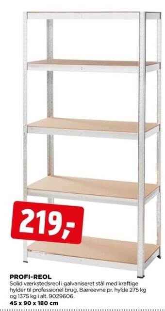 jem & fix Ukendt stålreol tilbud