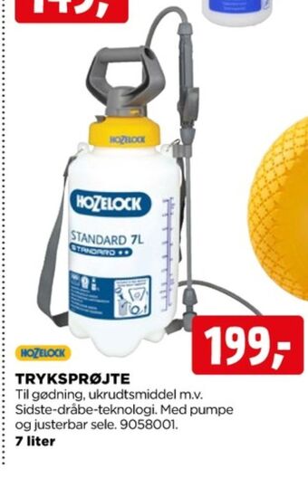 jem & fix Hozelock tryksprøjte tilbud