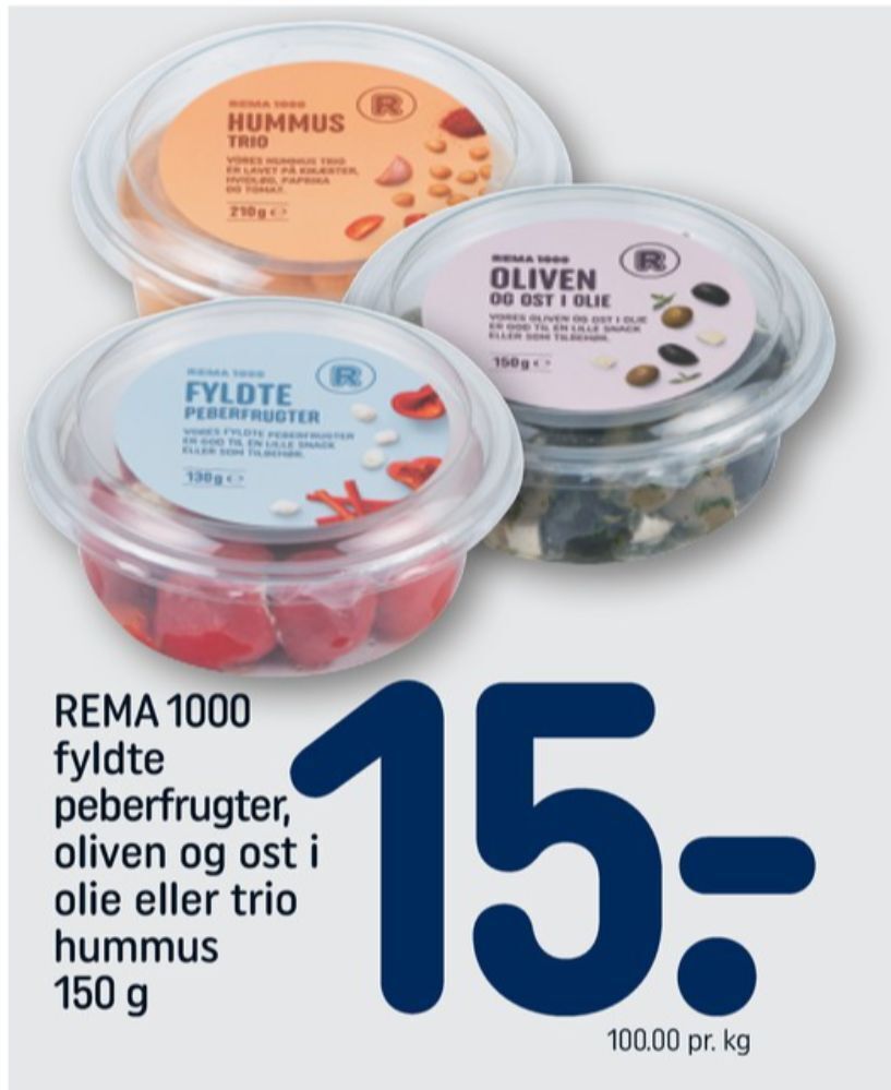 Rema 1000 Rema 1000 oliven tilbud