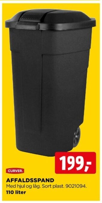 jem & fix Curver affaldsspand tilbud