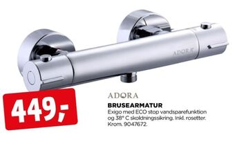 jem & fix Adora termostatarmatur tilbud
