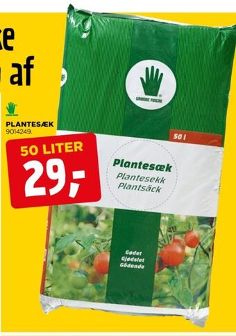 jem & fix Grønne fingre plantesæk tilbud