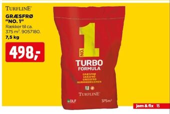 jem & fix Turfline gødning tilbud