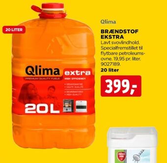 Qlima kaminovnsbrændstof