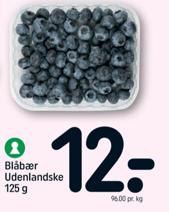 REMA 1000 Ukendt blåbær tilbud
