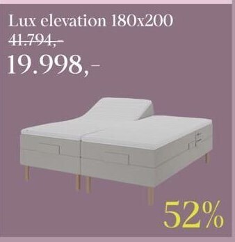 Lux elevation 180x200