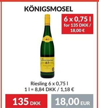 Nielsen's Discount KÖNIGSMOSEL tilbud
