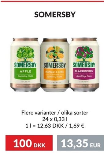 Nielsen's Discount SOMERSBY tilbud