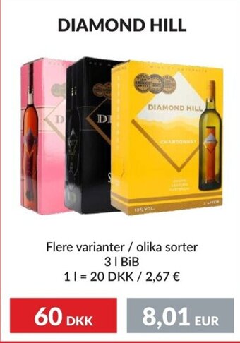 Nielsen's Discount DIAMOND HILL tilbud