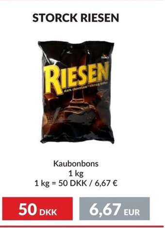 Nielsen's Discount STORCK RIESEN tilbud