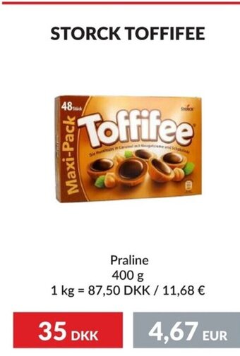 Nielsen's Discount STORCK TOFFIFEE tilbud