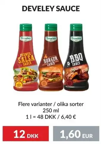 DEVELEY SAUCE