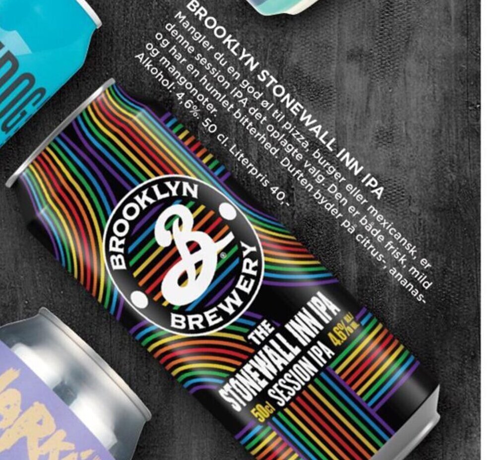 BROOKLYN STONEWALL INN IPA tilbud hos MENY