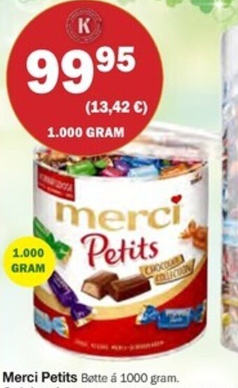 Købmandsgården Merci Petits tilbud