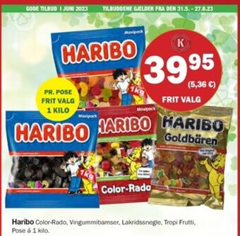 Købmandsgården HARIBO tilbud