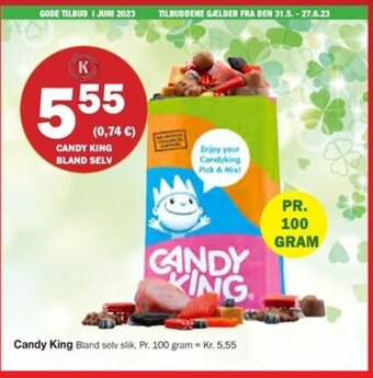Købmandsgården Candy King tilbud