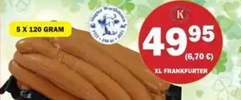 XL Frankfurter