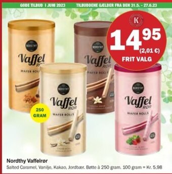 Købmandsgården Nordthy Vaffelror tilbud