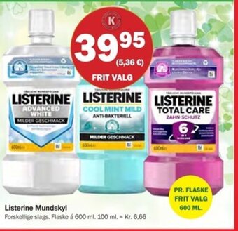 Listerine Mundskyl
