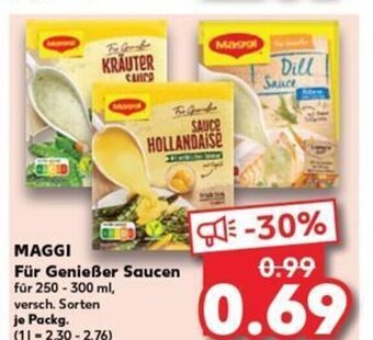 Kaufland DE MAGGI Für Genießer Saucen tilbud