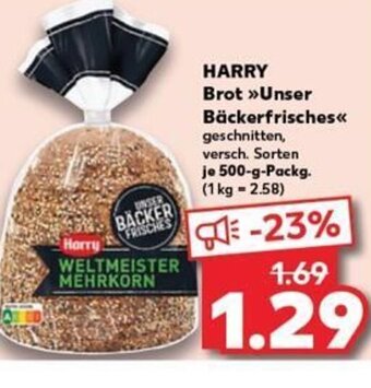 Kaufland HARRY Brot >>Unser Bäckerfrisches<< tilbud