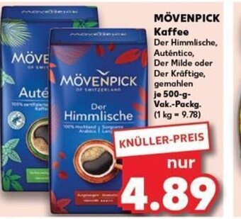 Kaufland MÖVENPICK Kaffee tilbud