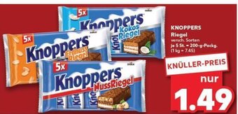 Kaufland DE KNOPPERS Riegel tilbud