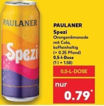 Kaufland PAULANER Spezi tilbud