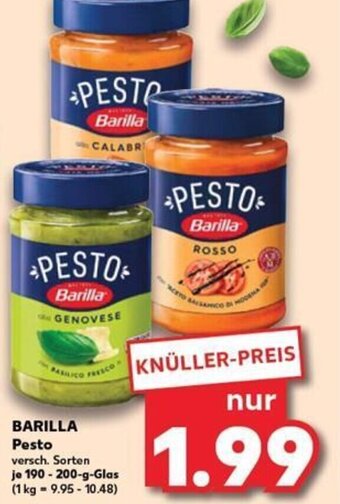 Kaufland BARILLA Pesto tilbud