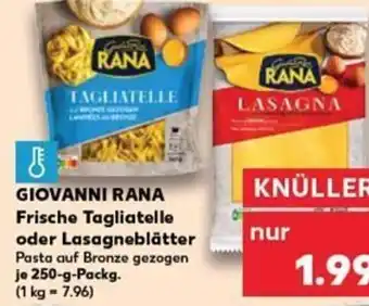 GIOVANNI RANA Frische Tagli telle oder Lasagneblätter