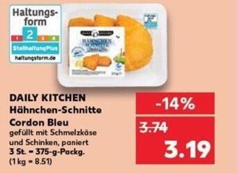 DAILY KITCHEN Hähnchen-Schnitte Cordon Bleu