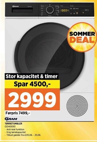 Power Tørretumbler tilbud