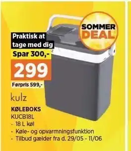 Power Kulz køleboks tilbud